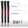 thumbnail image 4 of Winn 2020 VSN Midsize Pistol Putter - Black/Red, 4 of 5