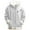 White, variant on Christmas Sweatshirts for Men Full Zip Print Christmas Graphic Casual Gifts for Men,Grey,6XL