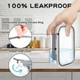 thumbnail image 3 of stusgo 20 Pas Glass Storage Containers with Lids（5 x1040 ml, 5 x370 ml）, BPA Free，Reusable (10Pcs Grey), 3 of 9