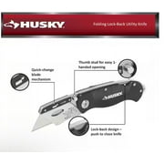 Folding Lock-Back Utility Knife