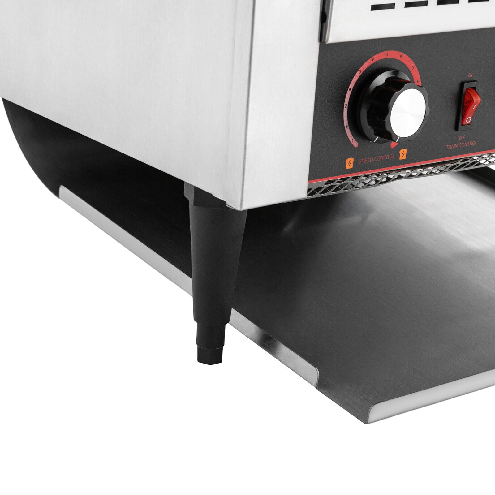 300/450 Slices/H Commercial Conveyor Toaster Bread Baking Machine W/ Clip & Box 1900W/2400W,1-7 Gears