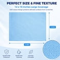 thumbnail image 2 of Tutuviw Microfiber Glass Cleaning Cloths 12*16 inches Microfiber Cloth Streak Free Lint Free Quickly Clean Windows, Windshields, Mirrors, and Stainless Steel- 5 Pack(Blue), 2 of 6