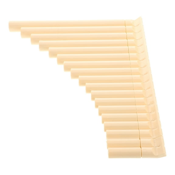 Homoyoyo Traditional Resin Pan Flute Ivory ABS Beginner Friendly Instrument