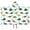 White Dinosaurs Silhouette-1, variant on White Dinosaurs ROAR Pattern Hooded Bath Towel,50"x30" for Ages 3 To 12 Kids, Quick Dry Lightweight Soft Microfiber Hood Beach Towel Cover Up for Kids