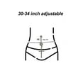 thumbnail image 4 of Belly Chain Navel Ring Surgical Steel Waist with Dangle Paved Cross Charm 14G, 4 of 5