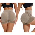 thumbnail image 5 of Clearance! Delayuji Yoga Pants for Women Work Out Sets Gym for Women Women's Shorts Athletic Booty Shorts Yoga Shorts Gym Shorts Tummy Biker Shorts Xxl Brown, 5 of 8