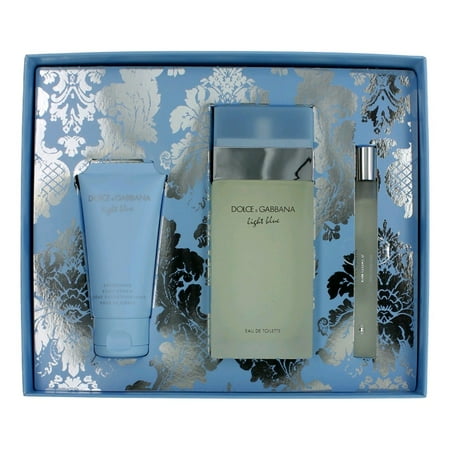 Light Blue by Dolce & Gabbana, 3 Piece Gift Set for Women