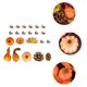 thumbnail image 5 of 50 calabazas artificiales pequeñas para Halloween, adornos de calabaza, accesorios de fotografía, 5 of 7