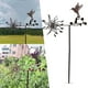 thumbnail image 2 of Viento en la terraza del jardín Escultura de viento grande de metal Arte decorativo para exteriores Estilo animal realista Molino de viento Molino de viento de verano y otoño, 2 of 8