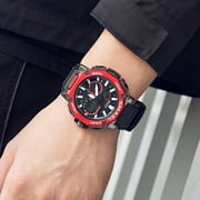 Quartz Watches Sports Smael Brand Male Clock Alarm 50m Waterproof Stopwatch Led Back Light Wristwatches 8047 Men Watch Sport - Quartz Wristwatches