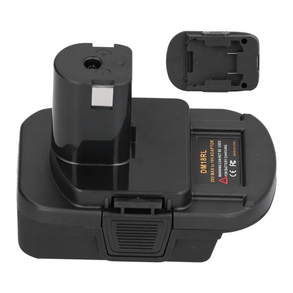 Adaptador De Batería, ABS+PC Herramienta Eléctrica Convertidor De Batería DM18RL Adaptador Convertidor DM18RL Adaptador 20V Para DCB206 M18 Para DCB200 DCB203