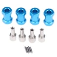 thumbnail image 1 of Hexagonal de Rueda de 12mm 15/20/25mm Adaptador de Extensión Más Combinador para Wraith CC01 AXIAL SCX10 :10 Coche Azul -20mm Hugo  Hub Adaptador extendido hexagonal, 1 of 10