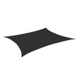 thumbnail image 2 of Coolaroo Premium Outdoor Sun Shade Sail with Hardware Kit 95% UV Block Protection for Backyard, Garden, Patio, 16'5" x 9'11" Rectangle, Graphite, 2 of 7