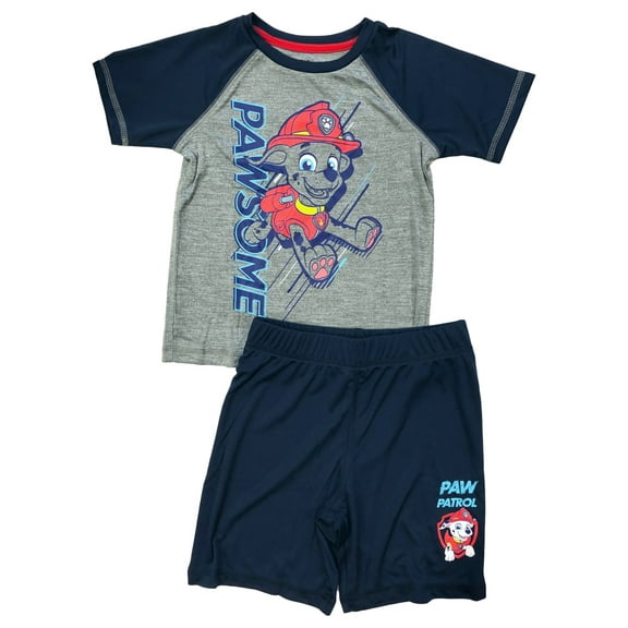 Jumping Beans Active Toddler Boys Paw Patrol Outfit Puppy Shirt & Shorts Set 2T