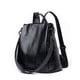 thumbnail image 1 of Mochila para mujer, bolso impermeable dermis, mochila antirrobo, bolso de hombro ligero, mediano, negro (1 unidad), 1 of 5
