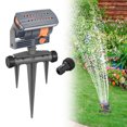 thumbnail image 2 of Water Sprinklers, 16 Hole Swing Nozzle 90 Square Meter Irrigation Area Garden Nozzle With Automatic Rotation Function Used For Irrigation System In Gardens, Home Decor, 2 of 7