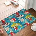 thumbnail image 5 of Daiia Japanese Koi Front Door Mat, Heavy Duty Durable Welcome Mat for Outdoor Indoor, Dirt Trapper Waterproof Super Absorbent Door Mat, 16" x 24", 5 of 9