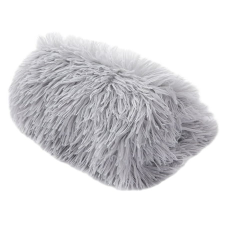 Darzheoy Fluffy Dog Blanket for Small Medium Dogs Soft Warm Pet Plush Blankets Reversible Cat Puppy Bed Blanket Sofa Protector Plush Washable Pad