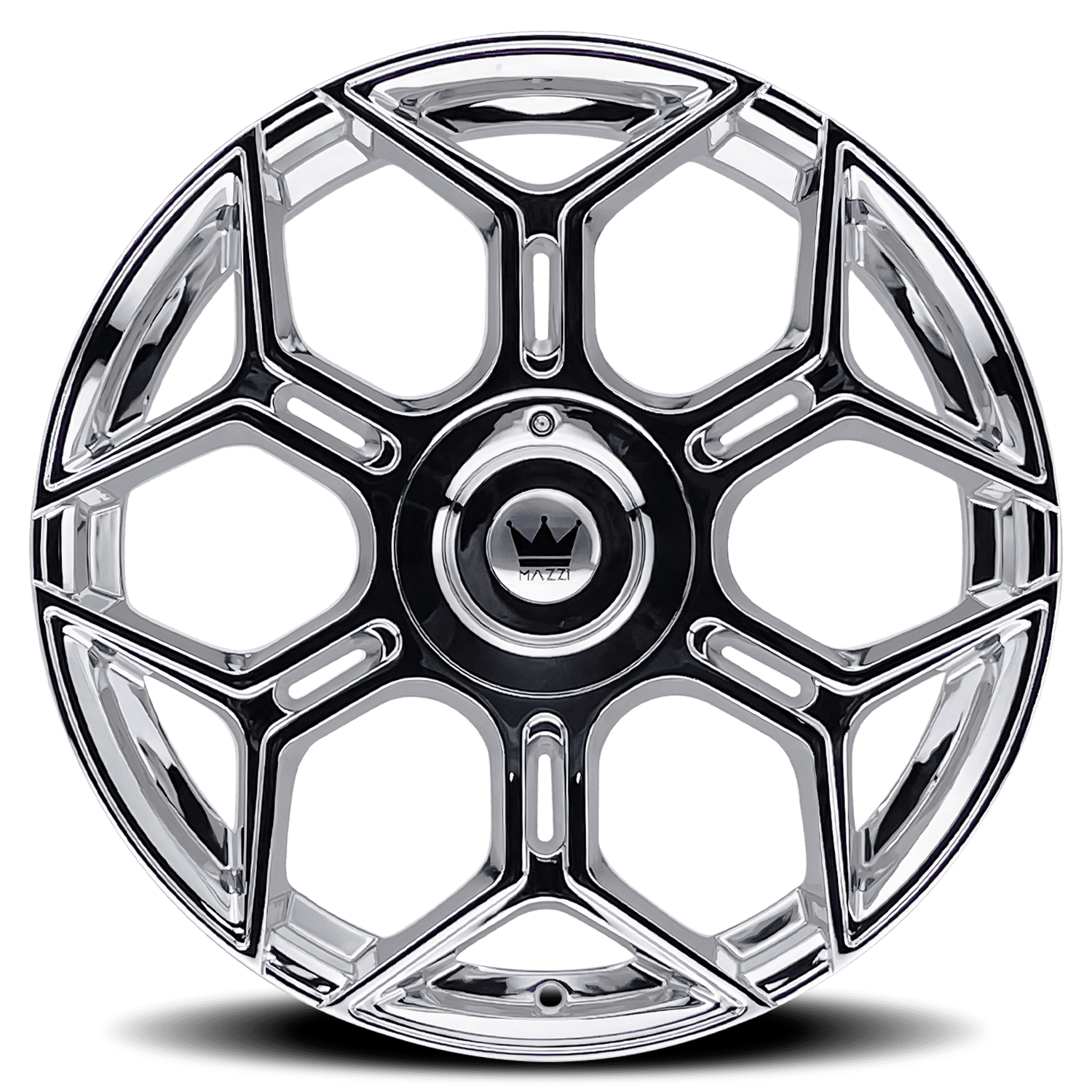 Mazzi 379 Libra 20x8.5 5x110/5x115 +35mm Chrome Wheel Rim 20