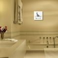 thumbnail image 2 of Stupell Industries Donkey in Claw Tub Farm Animal Bathroom Sketch Wall Plaque Design by Victoria Borges, 2 of 6