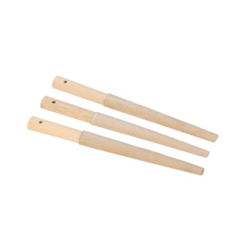 Chamois Half Round Buff Stick, Pack of 3 BUF-749.03