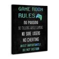 thumbnail image 3 of Stupell Industries Contemporary Vintage Game Room Rules Canvas Art, 24 x 30, by CAD Designs, 3 of 7