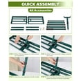 thumbnail image 5 of Lawn Leveling Rake, 30x10 Inch Lawn Leveler Tool with 78'' Adjustable Steel Handle, Durable Landscape Rake, Ease Level Soil Sand Dirt Surfaces,Ideal for Backyard, Garden, Golf Course, Pasture, 5 of 5