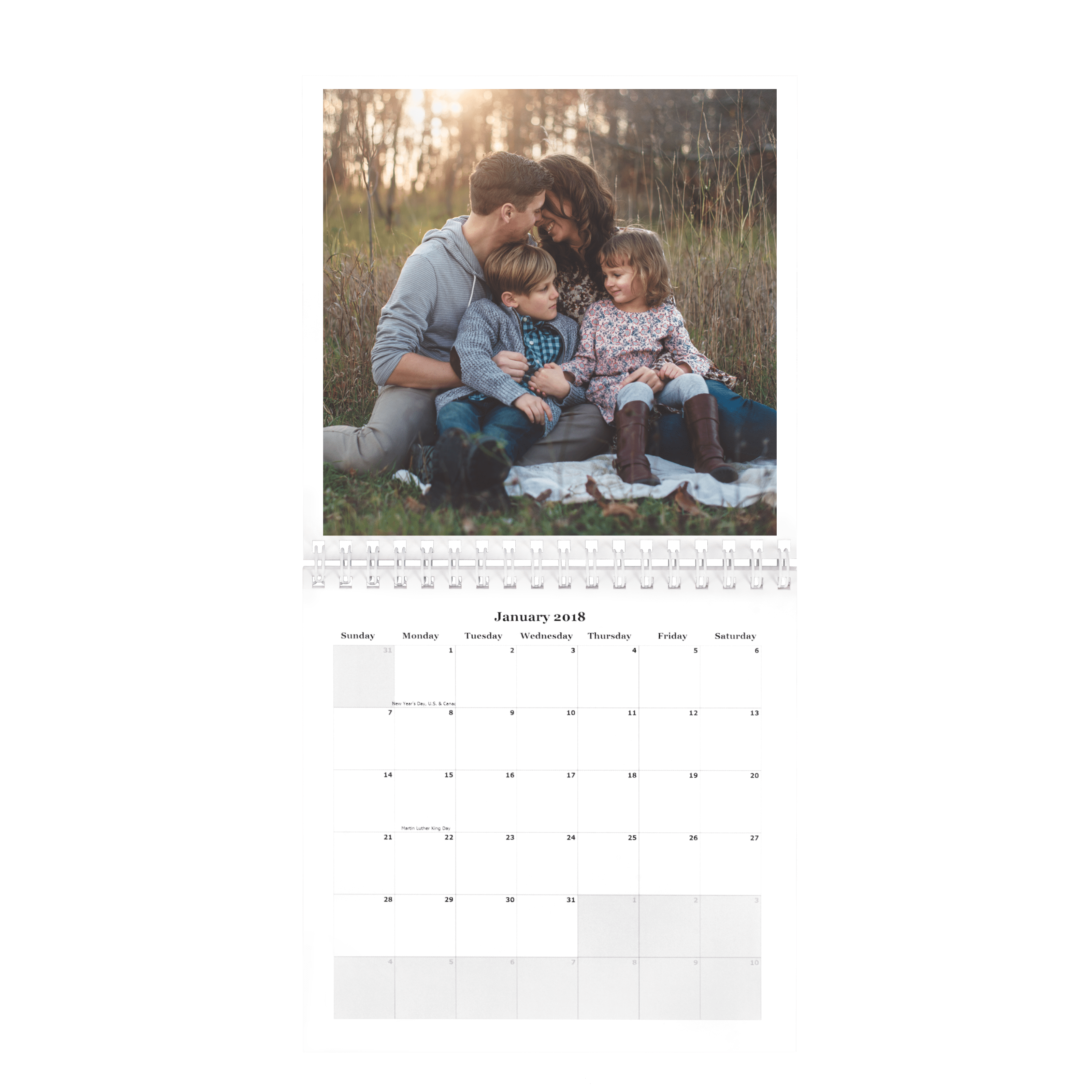 6x6 Business Wall Calendar, 12 Month