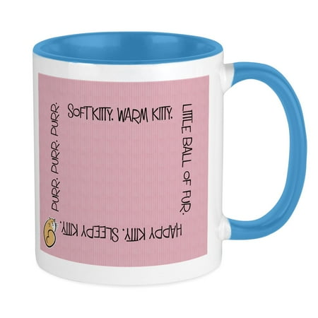 

CafePress - Sing Soft Kitty Mugs - Ceramic Coffee Tea Novelty Mug Cup 11 oz