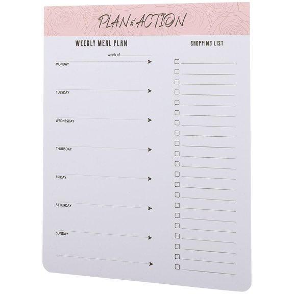 FRCOLOR Multipurpose To Do Notebook for Writing Use Paper Memo Pad for Notes and Planning 8.5 x 11 Inches Multi Color