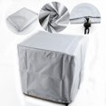 thumbnail image 3 of ckepdyeh Funda antipolvo para muebles de exterior Funda para sofá, silla, mesa Funda antipolvo para lluvia y nieve Funda antipolvo gris plateado, 3 of 6
