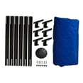 thumbnail image 1 of koolsoo Trampoline Tent Cover with Brackets Sun Protection for Outdoor Sports Garden 10FT 8 Rod, 1 of 9