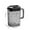 Black, variant on Shrysg 2L/Gallon Dishwasher-Safe Transparent Plastic Beverage Pitcher - 8.26x7.48x3.74 Inches - Beige - Ribbed Design with Lid & Handle - Perfect for Home, Bar, Restaurant
