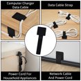 thumbnail image 6 of Vauban Cable Manager Organizer for Home Office, Wireless Charger Holder with Adjustable Clips, Cable Clips for Laptop/Desktop, 6 of 7