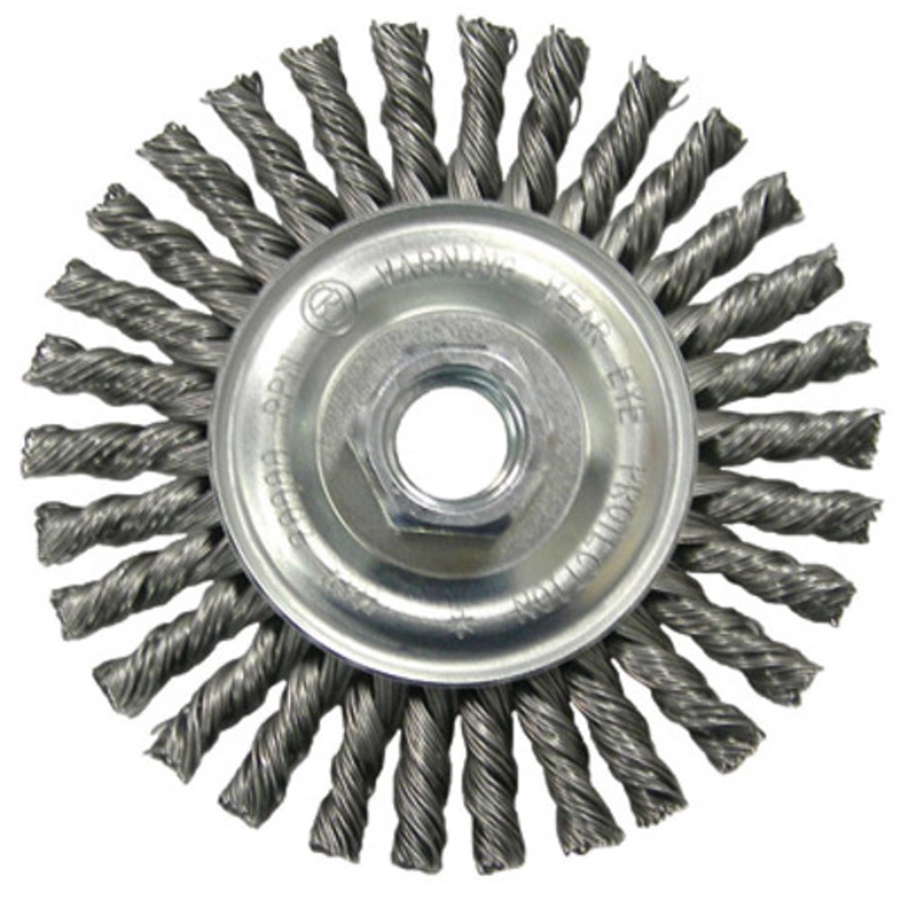 Radnor 4'' X 5/8'' 11 Carbon Steel Stringer Bead Twist Knot Wire