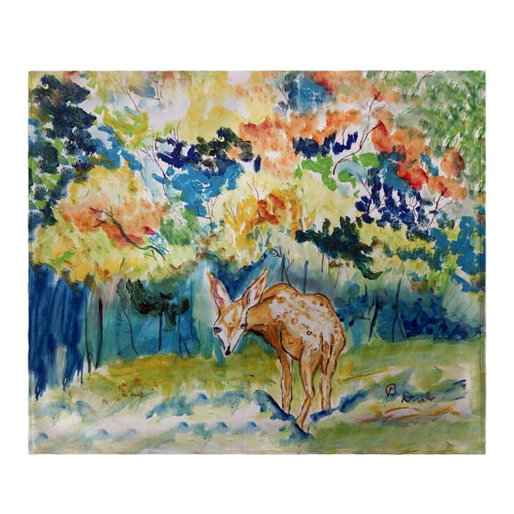 Betsy Drake Interiors Fall Fawn Throw