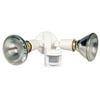 110-Degree Motion Activated Flood Security Light in White Finish