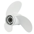thumbnail image 2 of Outboard Propeller Propeller Replacement Propeller For  Aluminum Alloy Propeller Outboard Accessory Propeller 7 Spline Tooth 3 Blades 6G1-45941-00-EL 8 1/2 X 8 1/2 Fit For, 2 of 8