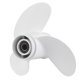 thumbnail image 3 of Outboard propeller propeller replacement aluminum alloy propeller outboard accessory Propeller 7 Spline Tooth 3 Blades 6G1-45941-00-EL 8 1/2 X 8 1/2 Fit for Yamaha Outboard Engine, 3 of 8