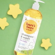 Burts Bees Baby Calming Shampoo and Wash, Lavender Scent, Tear-Free, 21 fl oz