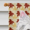 thumbnail image 3 of Carolines Treasures SC9210CHF 40 x 40 In. Westie Fall Leaves Portrait Flag Canvas- House Size, 3 of 4