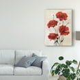 thumbnail image 3 of Trademark Fine Art 'Poppy Bouquet III' Canvas Art by Emma Scarvey, 3 of 4