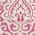thumbnail image 3 of Rizzy Home Damask 22" x 22" Poly Filled Pillow with Cotton Cover-Pink/Natural, 3 of 3