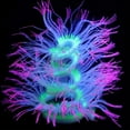 Glowing Effect Sea Anemone Aquarium Decorations Plants Fish Tank