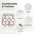 thumbnail image 4 of Daiia Camp Van Pattern Women's 2 in 1 Running Shorts - Lightweight Athletic Workout Gym Yoga Shorts Liner with Phone Pockets-Medium, 4 of 7