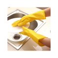 thumbnail image 5 of Topumt Household Dish-Washing Washing Clothes Rubber Waterproof Latex Gloves, 5 of 6