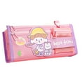 thumbnail image 2 of Estuche transparente de gran capacidad para el colegio - Bolsa de papelería de lona multicapa con cremallera, capacidad para 40 bolígrafos, perfecta para estudiantes, adolescentes, oficina y viajes, 2 of 2