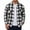 Black, variant on qucoqpe Mens Button Down Shirts Long Sleeve Plaid Flannel Jackets