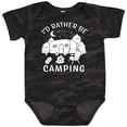 thumbnail image 3 of Inktastic I'd Rather Be Camping Boys or Girls Baby Bodysuit, 3 of 5