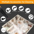 thumbnail image 5 of 380ml Handheld Steam Cleaner for Home, Pressurized Steam Cleaner with 11 Accessories, Steamer for Cleaning, Tile, Floor, Kitchen, Car, Furniture, 5 of 8